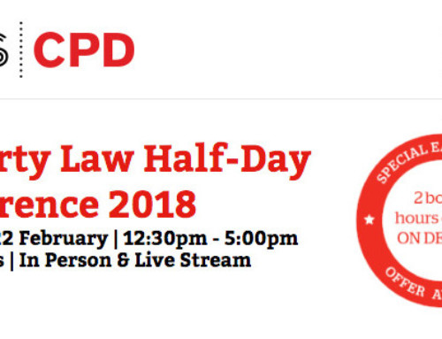 Property Law Half-Day Conference 2018